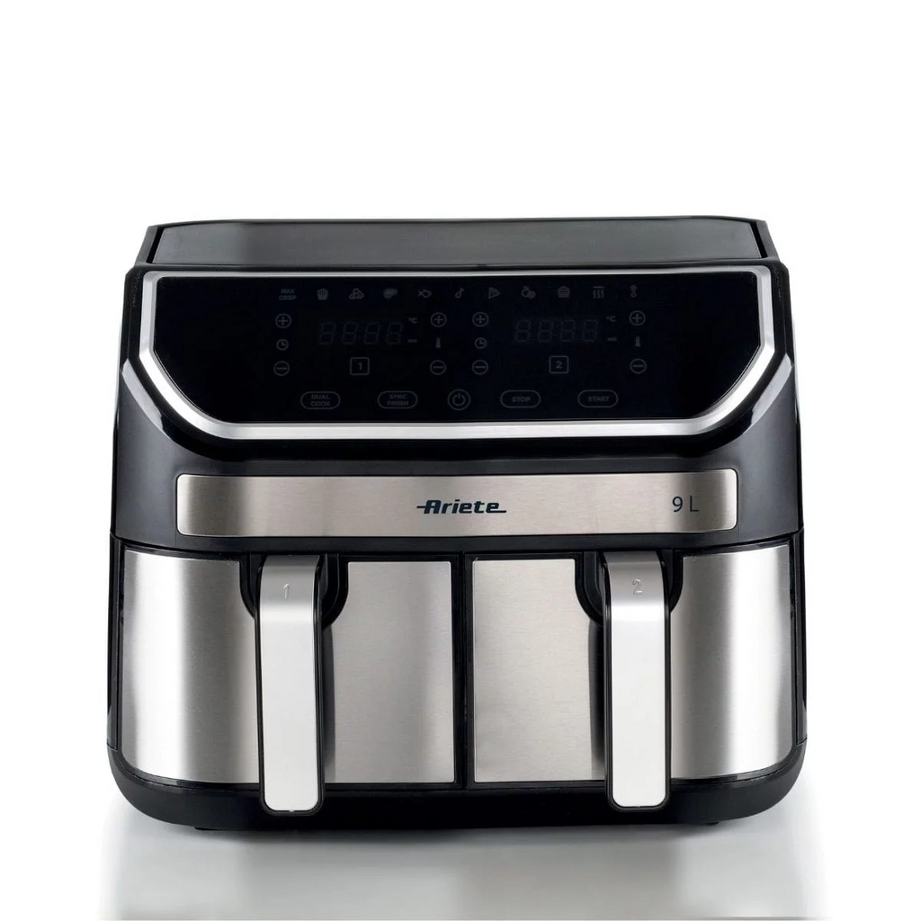Fritadeira Air Fryer Digital Dual 9L Metal Ariete Cesto Duplo
