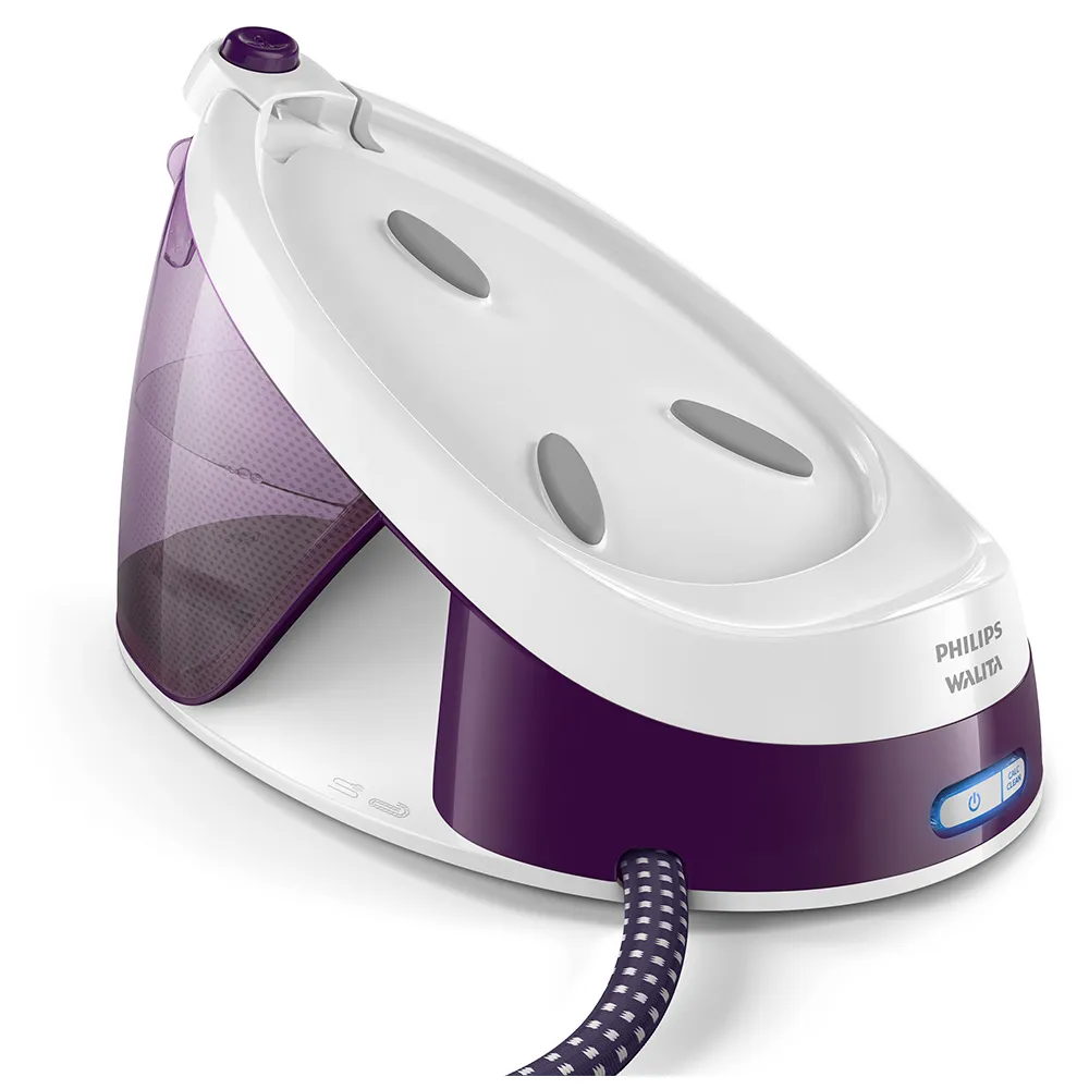 Ferro a Vapor Philips Walita Branco e Roxo Perfect Care Compact