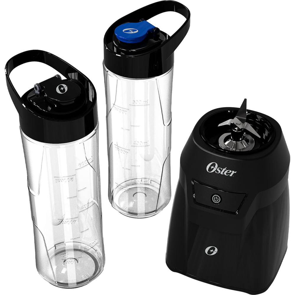 Liquidificador Individual Blender Power Oster Com 2 Jarras Tritan To Go