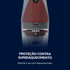 Aspirador de Pó Vertical Oster Stick 2 em 1 600W Filtro HEPA 1L