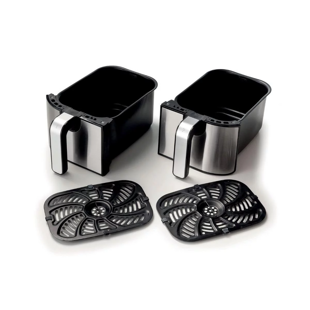 Fritadeira Air Fryer Digital Dual 9L Metal Ariete Cesto Duplo