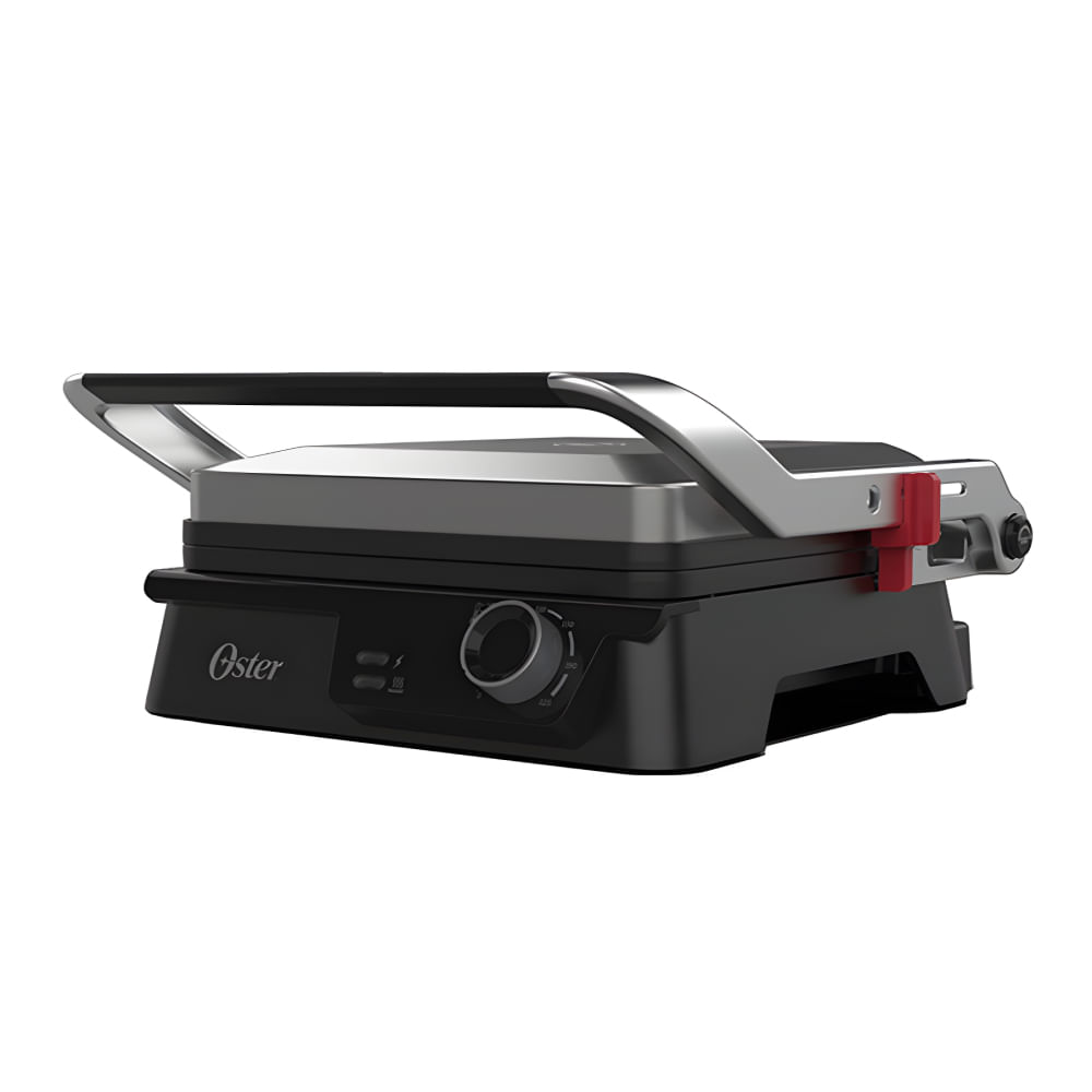 Grill Elétrico Multiuso Inox Oster 2 em 1 OGRL610