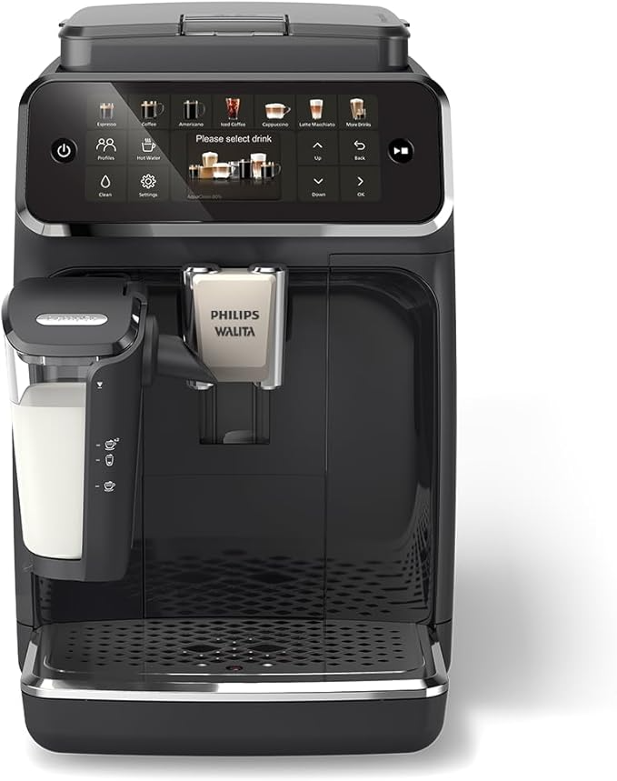 Maquina Cafeteira Philips Walita Expresso Italiana Super Automática 4400 Serie Latte 12 Bebidas