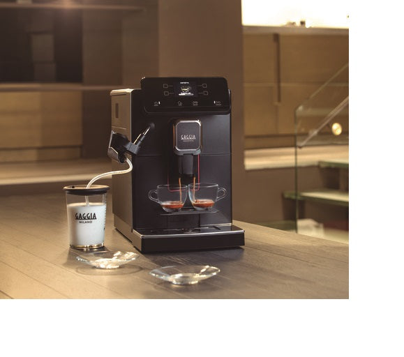 Cafeteira Maquina Gaggia Expresso Italiana Automática Magenta Milk com Moedor