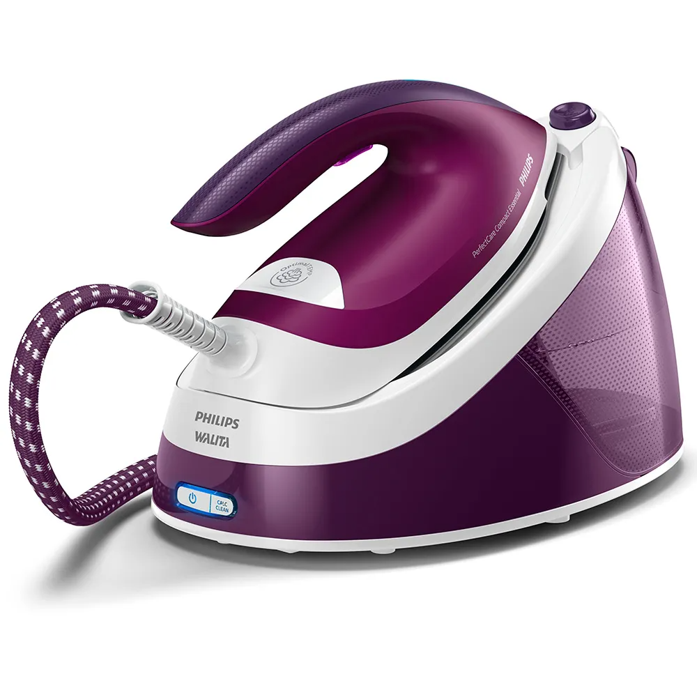 Ferro a Vapor Philips Walita Branco e Roxo Perfect Care Compact