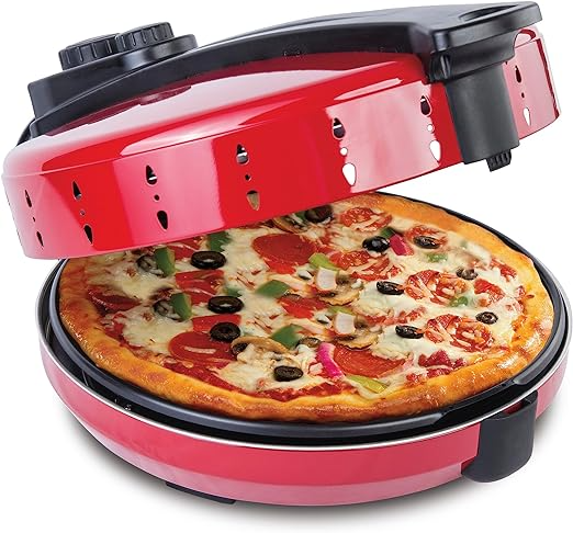 Forno Elétrico de Pizza Hamilton Beach Vermelho 1200w