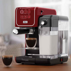 Cafeteira Máquina Espresso Oster PrimaLatte Touch Vermelha