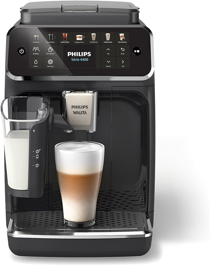 Maquina Cafeteira Philips Walita Expresso Italiana Super Automática 4400 Serie Latte 12 Bebidas