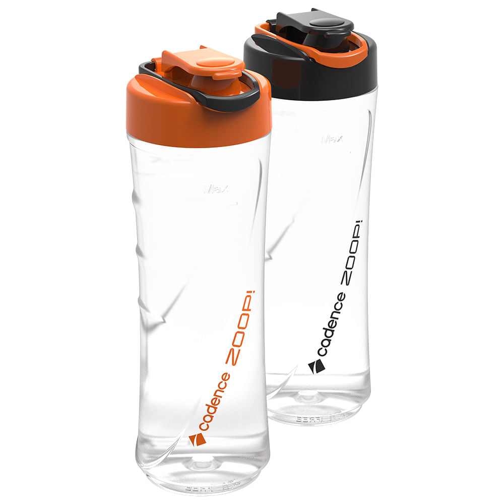 LIQUIDIFICADOR INDIVIDUAL BLENDER CADENCE Zoop Contrast BLD701 2 GARRAFA JARRAS
