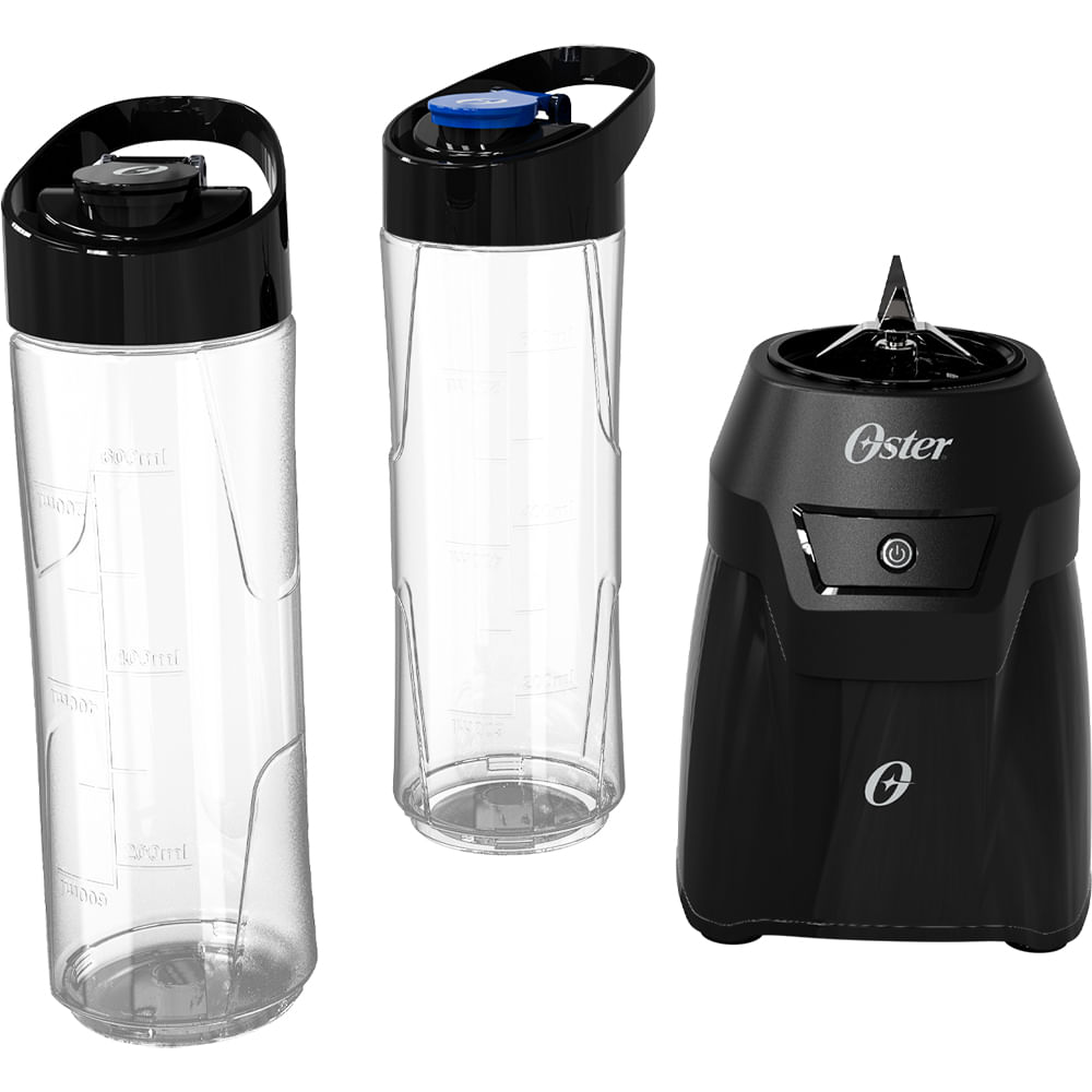 Liquidificador Individual Blender Power Oster Com 2 Jarras Tritan To Go