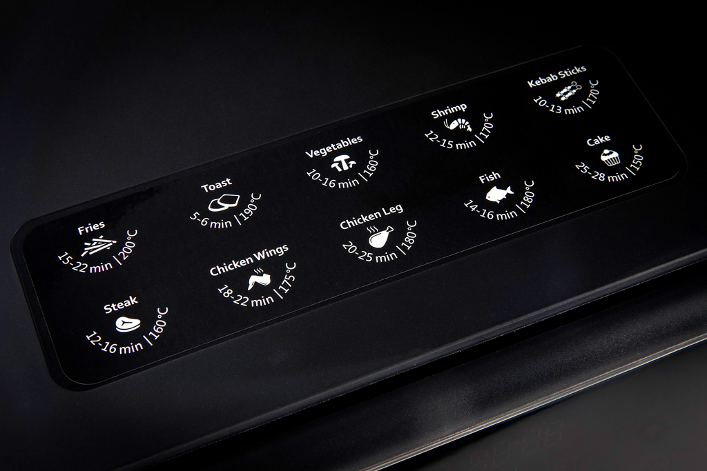 Fritadeira Dual Air Fryer Hamilton Beach Duplo Cesto 8L Preta