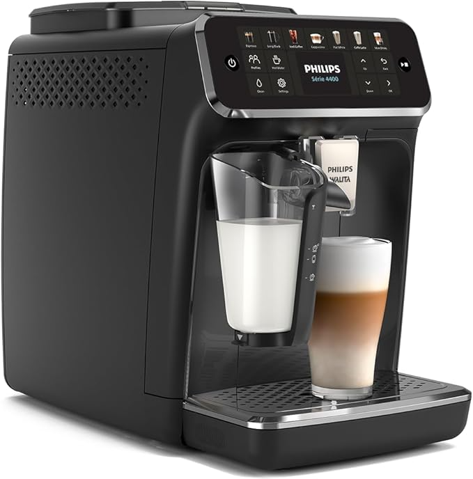 Maquina Cafeteira Philips Walita Expresso Italiana Super Automática 4400 Serie Latte 12 Bebidas
