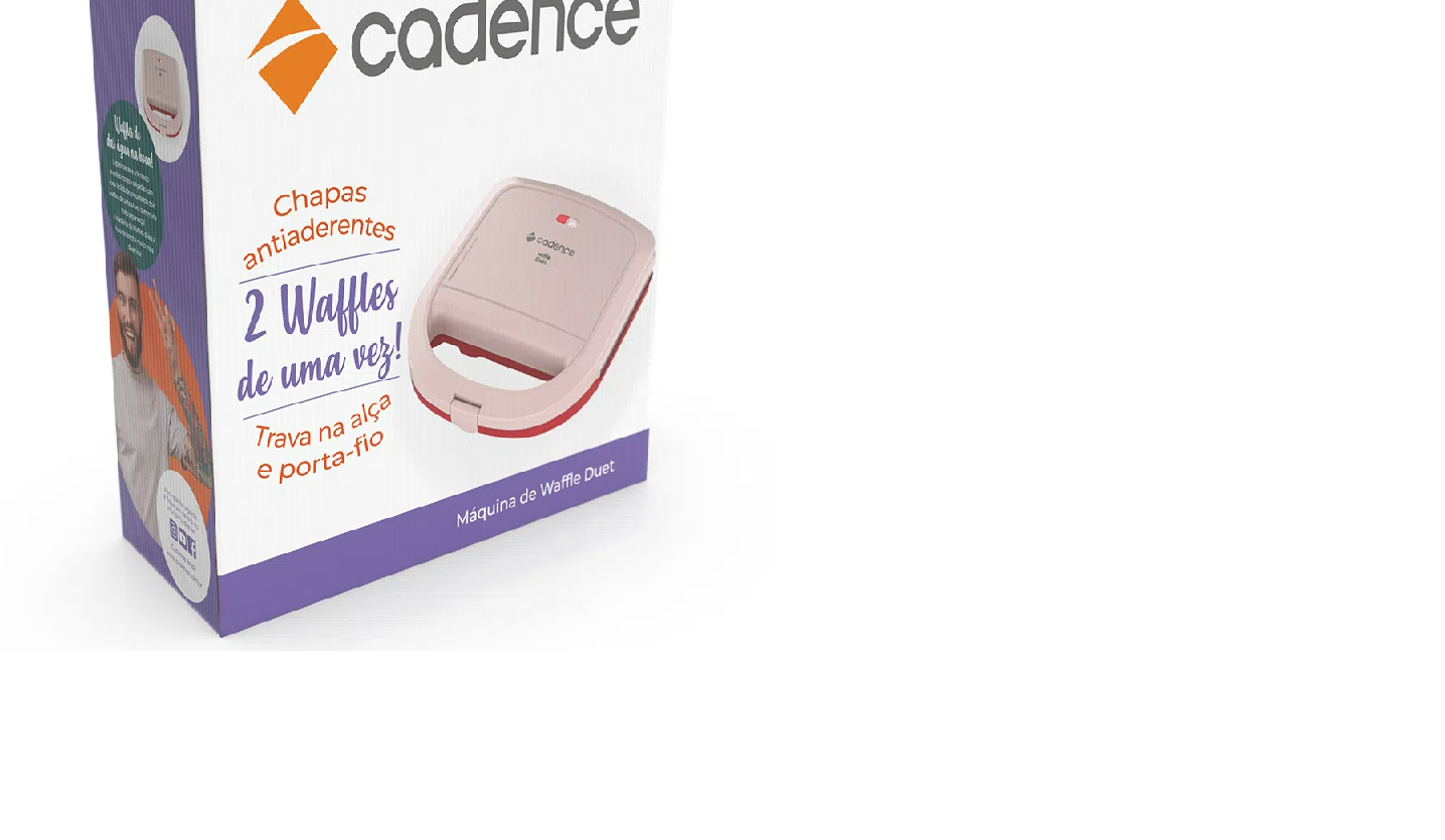 Sanduicheira Crepeira Máquina De Waffles Duet Cadence Waf200