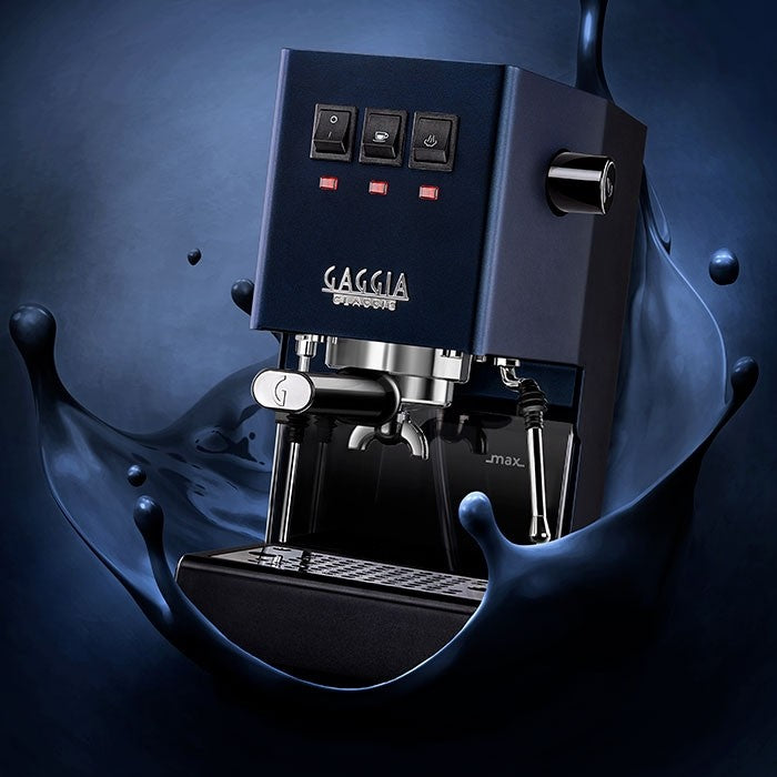 Cafeteira Italiana Manual Espresso Gaggia Classic Pro E24 Azul