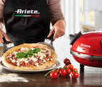 Forno de Pizza e Massas Ariete Elétrico Portátil Smart Vermelha 1200W