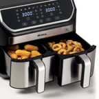 Fritadeira Air Fryer Digital Dual 9L Metal Ariete Cesto Duplo