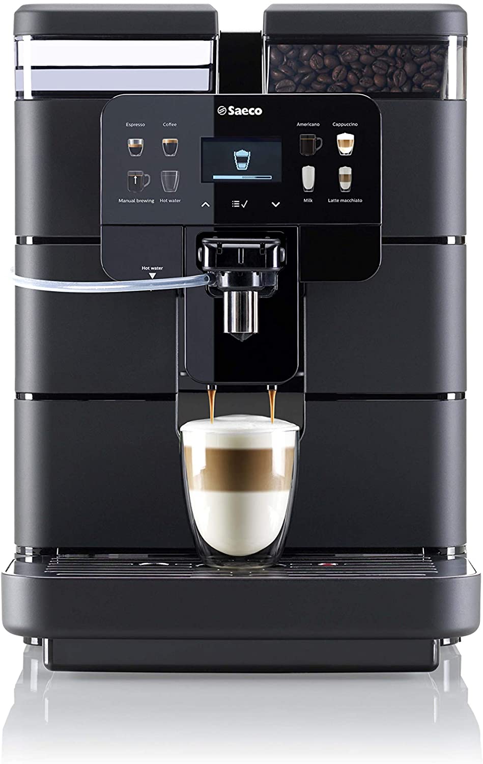Máquina Cafeteira Saeco Espresso Super Automática New Royal OTC Com Moedor