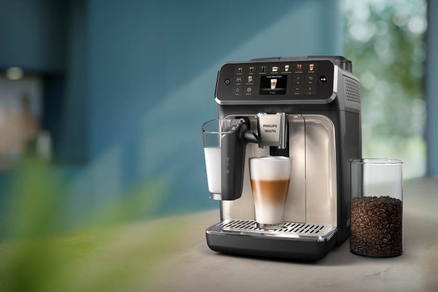 Maquina Cafeteira Philips Walita Expresso Italiana Super Automática 5500 Series Latte Go Over Ice